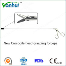 Bronchoscopy Instruments New Crocodile Head Grasping Forceps